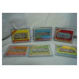 6 Vintage Baseball Cards, Dodgers, Pirates, White Sox, Reds, Cubs