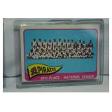 6 Vintage Baseball Cards, Dodgers, Pirates, White Sox, Reds, Cubs