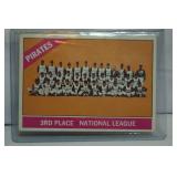 6 Vintage Baseball Cards, Dodgers, Pirates, White Sox, Reds, Cubs