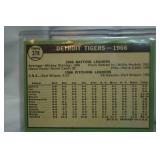 6 Vintage Baseball Cards, Tigers, Twins, Yankees, Reds, White Sox