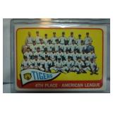 6 Vintage Baseball Cards, Tigers, Twins, Yankees, Reds, White Sox