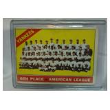 6 Vintage Baseball Cards, Tigers, Twins, Yankees, Reds, White Sox