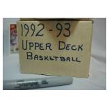 Lot of 1992-93 Upper Deck, Basketball Cards