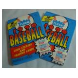 Vintage 1990 FLEER Baseball UN-OPENED Packs - (15 Cards & 1 Sticker) per Pack