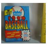 Vintage 1990 FLEER Baseball UN-OPENED Packs - (15 Cards & 1 Sticker) per Pack