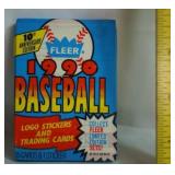 Vintage 1990 FLEER Baseball UN-OPENED Packs - (15 Cards & 1 Sticker) per Pack