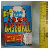 Vintage 1990 FLEER Baseball UN-OPENED Packs - (15 Cards & 1 Sticker) per Pack