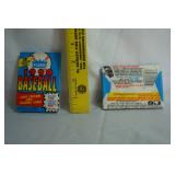 Vintage 1990 FLEER Baseball UN-OPENED Packs - (15 Cards & 1 Sticker) per Pack