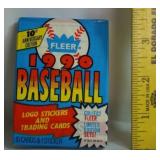 Vintage 1990 FLEER Baseball UN-OPENED Packs - (15 Cards & 1 Sticker) per Pack