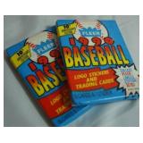 Vintage 1990 FLEER Baseball UN-OPENED Packs - (15 Cards & 1 Sticker) per Pack