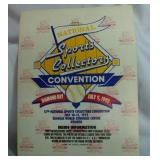 National Sports Collectors Convention - Diamond Day - July 9, 1992 - Simms & Warren Moon Pins