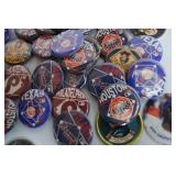 Huge Lot of MLB Baseball and NFL Football Buttons