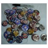 Huge Lot of MLB Baseball Buttons