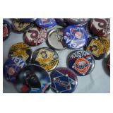 Huge Lot of MLB Baseball Buttons