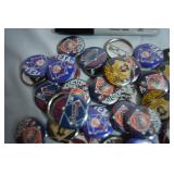 Huge Lot of MLB Baseball Buttons