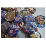 Huge Lot of MLB Baseball & NFL Football Buttons