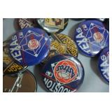 Huge Lot of MLB Baseball Buttons