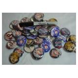 Huge Lot of MLB Baseball Buttons