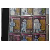 Big Vintage Collecting Album FULL of Vintage TOPPS STAR WARS Finest Cards