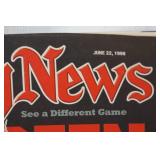 Sporting News Magazine MICHAEL JORDAN - Its Been Great Mike - June 22,1998 Chicago Bulls