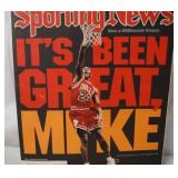 Sporting News Magazine MICHAEL JORDAN - Its Been Great Mike - June 22,1998 Chicago Bulls