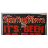 Sporting News Magazine MICHAEL JORDAN - Its Been Great Mike - June 22,1998 Chicago Bulls