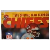 1995 Official Philip Morris - KANSAS CITY CHIEFS Team Yearbook