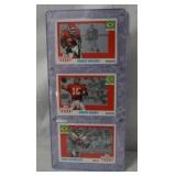 Super Collectible KANSAS CITY CHIEFS SET - Priest Holmes - Tony Gonzalez - Trent Green