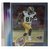 NFL Super Collectible St. Louis RAMS SET - Isaac Bruce - Kurt Warner - Torry Holt