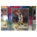 NFL Super Collectible St. Louis RAMS SET - Isaac Bruce - Kurt Warner - Torry Holt