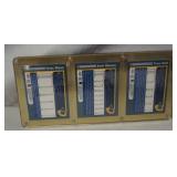 NFL Super Collectible St. Louis RAMS SET - Isaac Bruce - Kurt Warner - Torry Holt