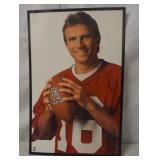 Vintage Joe Montana Poster - Super Collectible