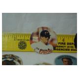 NBA Basketball and MLB Baseball Collectors Discs