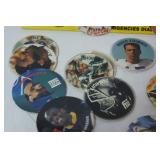 NBA Basketball and MLB Baseball Collectors Discs