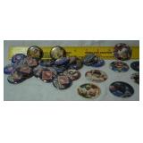 Lot of Vintage Buttons & Card Board Chips of Baseball Players
