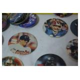 Lot of Vintage Buttons & Card Board Chips of Baseball Players