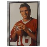Vintage Joe Montana Poster - Super Collectible