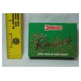 1990 "The Rookies" Puzzle and Cards, Leaf Series