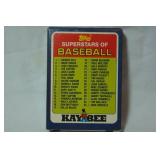 Topps, Superstars of Baseball Collectors Cards, 1988