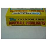 Topps Collectors Series Baseball Highlight, 1987