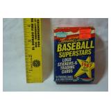 Fleer, Limited Edition Baseball Superstars Cards, 1987