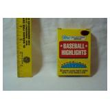 Topps Collectors Series Baseball Highlight, 1987