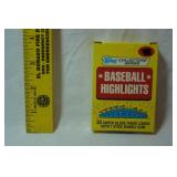 Topps Collectors Series Baseball Highlight, 1987
