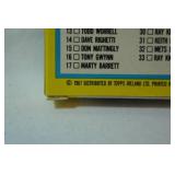 Topps Collectors Series Baseball Highlight, 1987