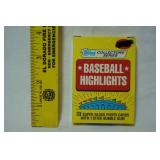Topps Collectors Series Baseball Highlight, 1987
