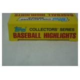 Topps Collectors Series Baseball Highlight, 1987