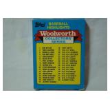 Topps Collectors Series Baseball Highlight Cards, 1988