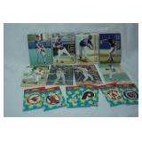 Lot of Vintage MLB Baseball Cards - Fleer Stickers