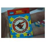 Lot of Vintage MLB Baseball Cards - Fleer Stickers