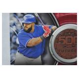 500 HR Futures Club Medallion, Topps, Baseball, Prince Fielder, Texas Rangers